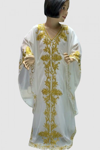 Embroidery Kid's Kaftan