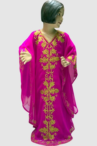 A'mina Embroidery Kid's Kaftan