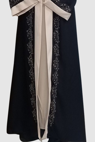 Lazer Cutting Fancy Abaya