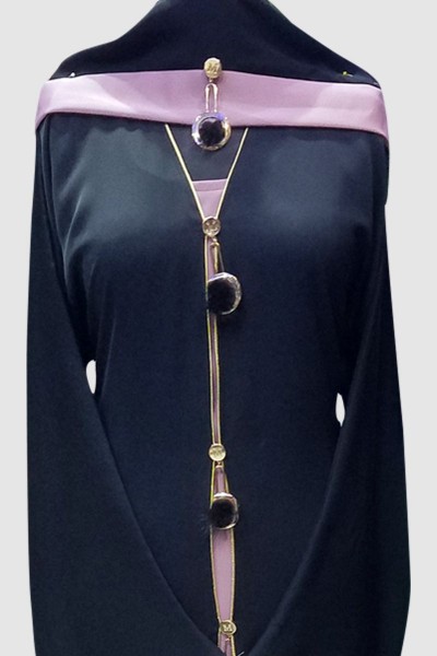 Gulf Stylish Buckle Abaya 