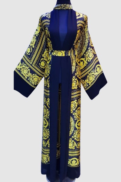 Arabian Fancy Print Abaya 