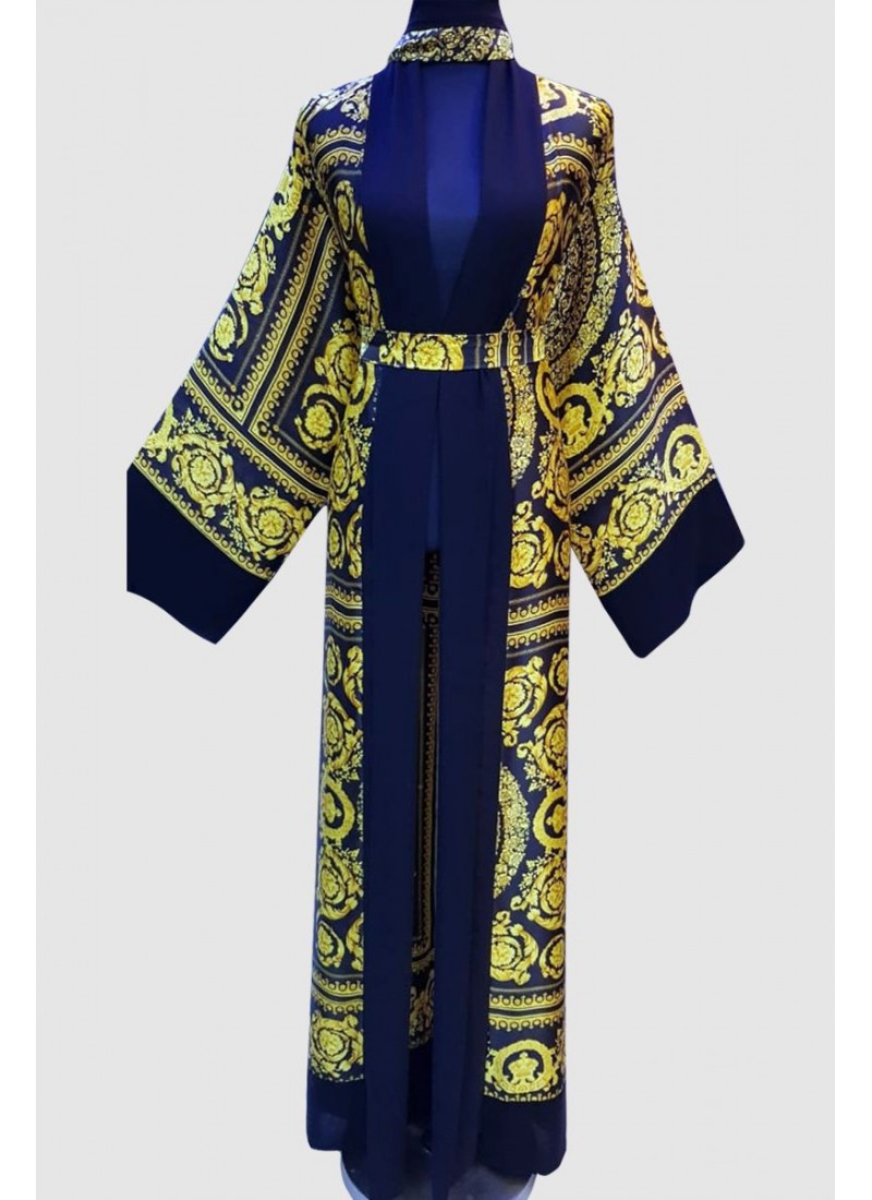 Arabian Fancy Print Abaya 