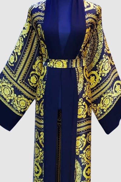 Arabian Fancy Print Abaya 