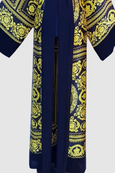 Arabian Fancy Print Abaya 