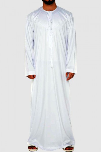 (MOQ 3 PCS) Emirati Fancy Thobe
