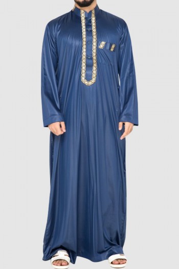 (MOQ 3 PCS) Dubai Men's Thobe