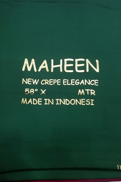 Maheen Crepe Abaya Fabric
