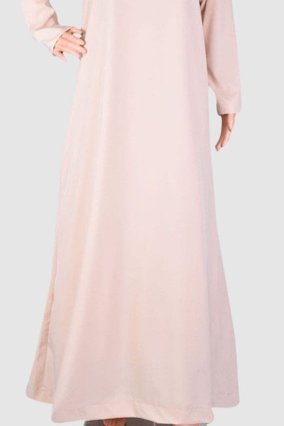 Round Neck Plain Abaya