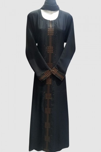 Solid-Ago Classy Abaya 