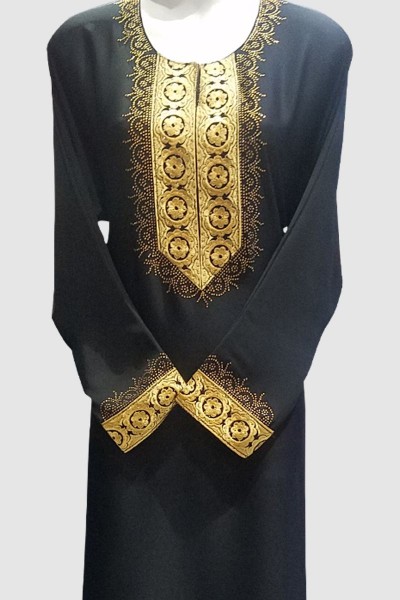 Aaliyah Embroidery Lace Abaya