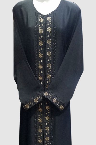 Amber Embroidery Lace Abaya 