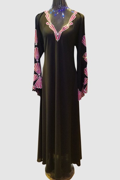 Floral Embroidery Abaya