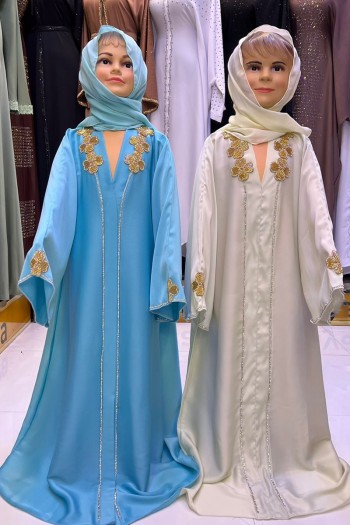 (MOQ 12 PCS) Janiya Kids Abaya