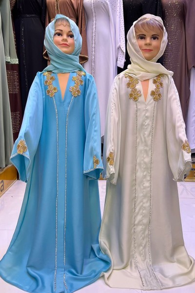 (MOQ 12 PCS) Janiya Kids Abaya