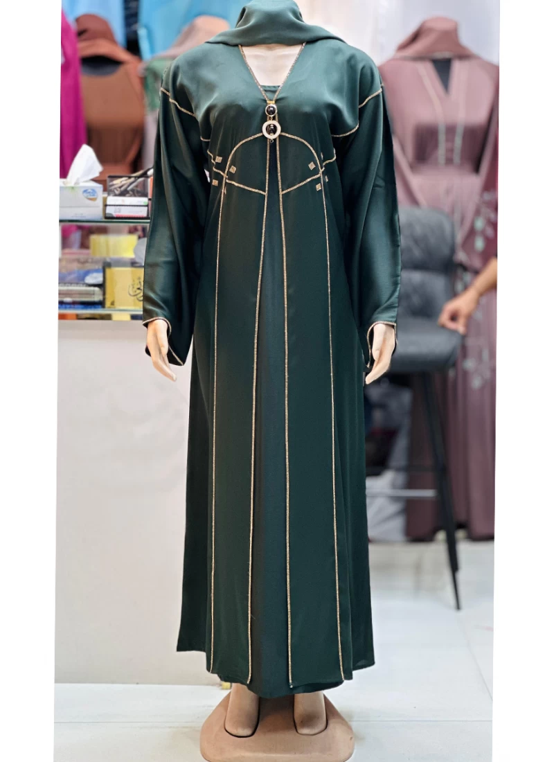 (MOQ 6 PCS) Aamaal Abaya