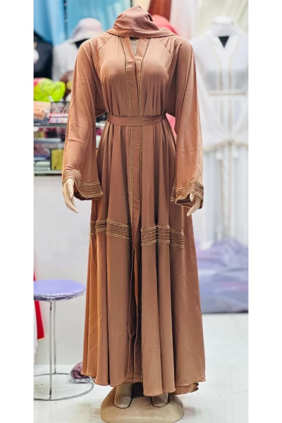 (MOQ 6 PCS) Almas Abaya