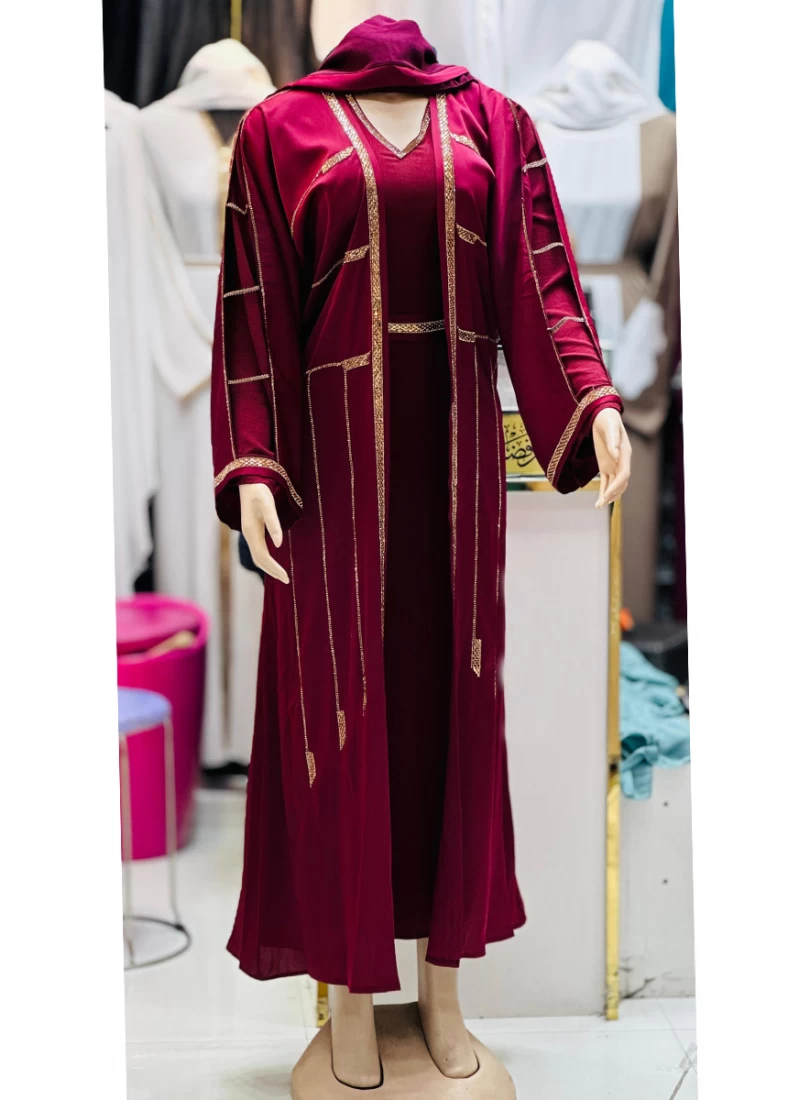 (MOQ 6 PCS) Aqsa Abaya