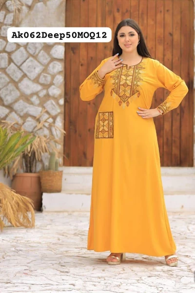 (MOQ 12 PCS) Zehra Jalabiyat