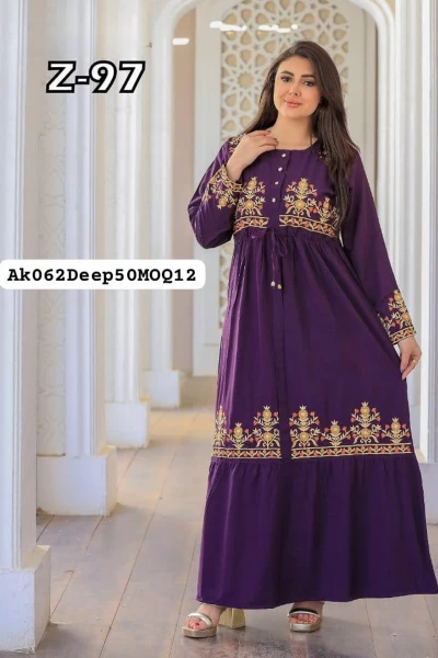 (MOQ 12 PCS) Zoohi Jalabiyat
