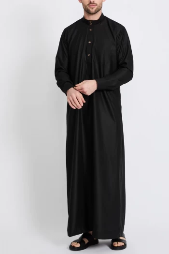 (MOQ 6 PCS) Hamza Men's Thobe
