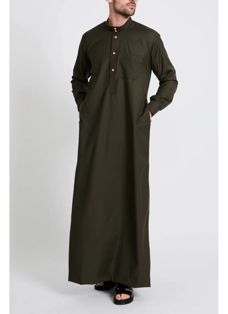 (MOQ 6 PCS) Hassan Men's Thobe