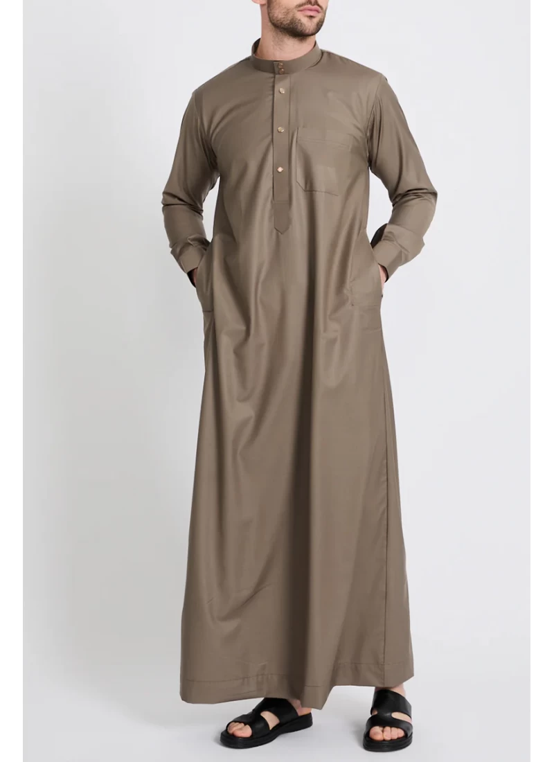 (MOQ 6 PCS) Idris Men's Thobe