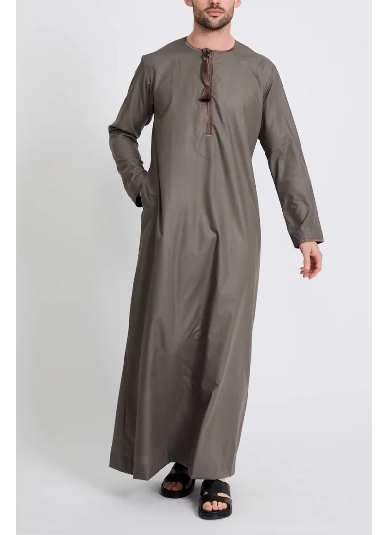 (MOQ 6 PCS) Akram Men's Thobe