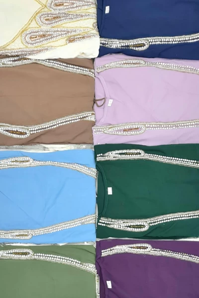 (MOQ 6 PCS) Afaf  Kaftan