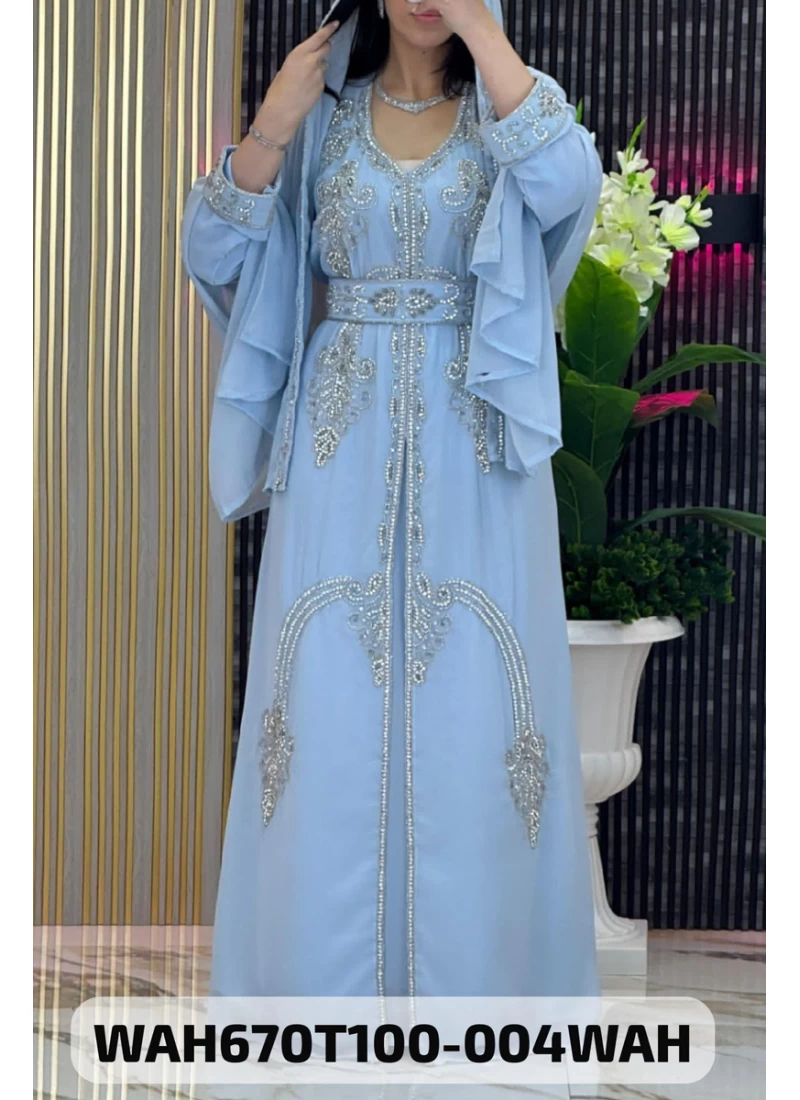 (MOQ 6 PCS) Afrah Kaftan