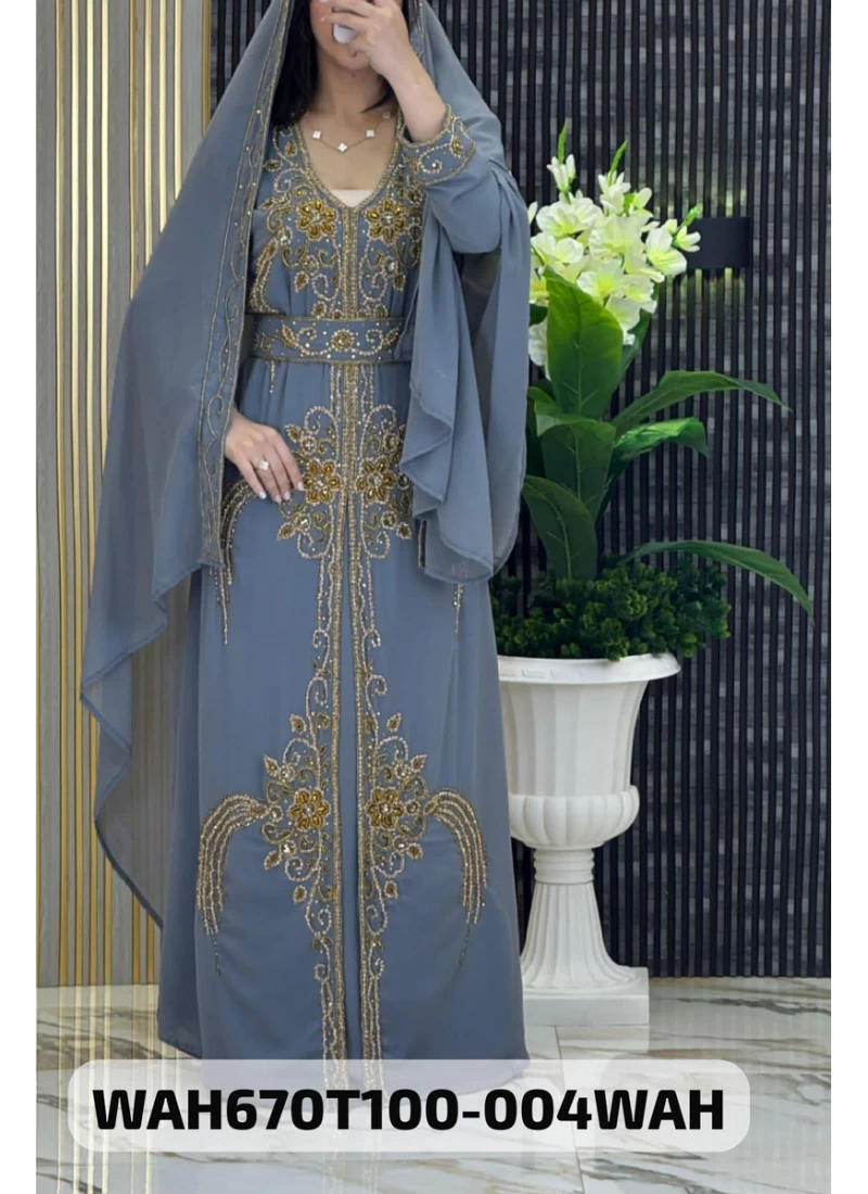 (MOQ 6 PCS) Ahd Kaftan
