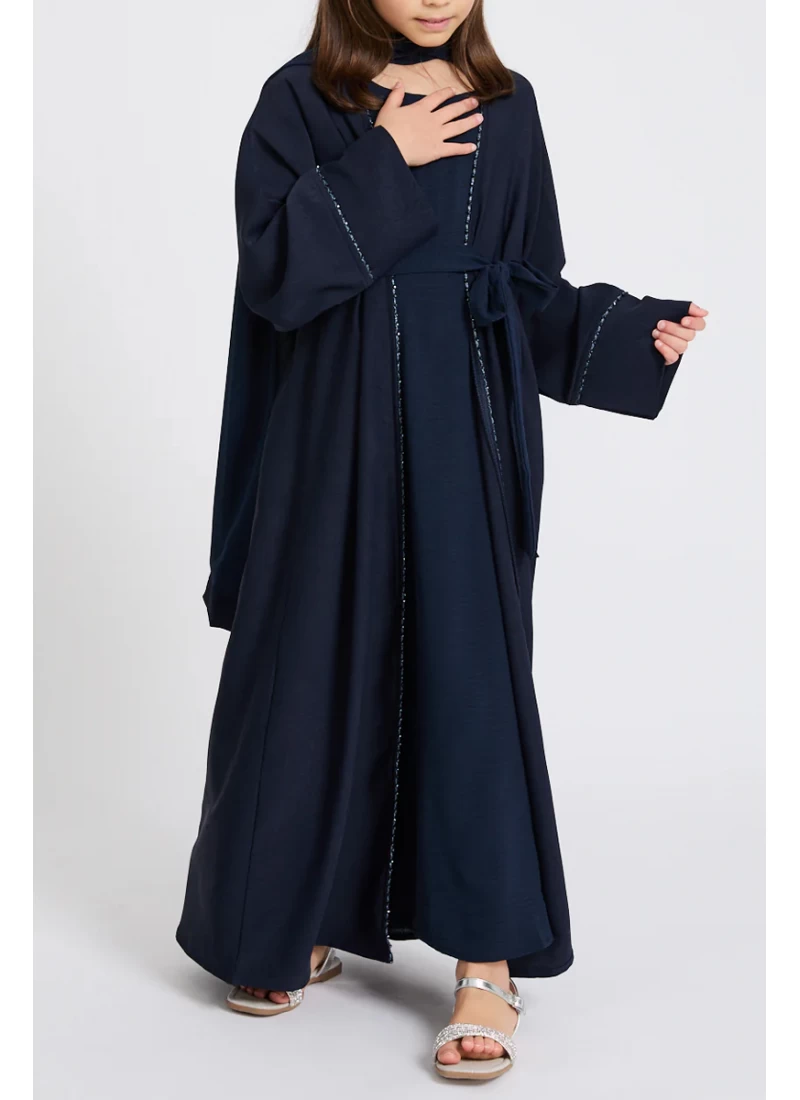 (MOQ 12 PCS) Sara Kids Abaya