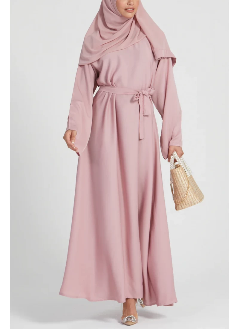 (MOQ 6 PCS) Plain  Abaya 