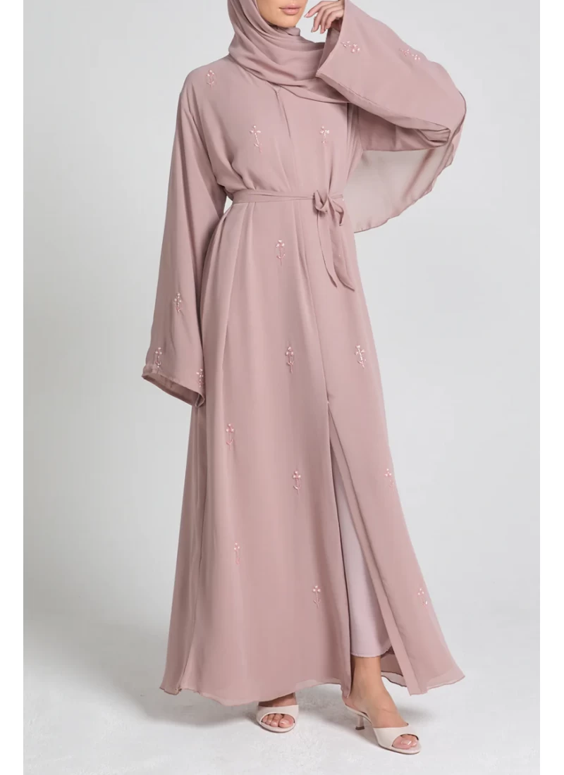 (MOQ 6 PCS) Elegant Plan Abaya 