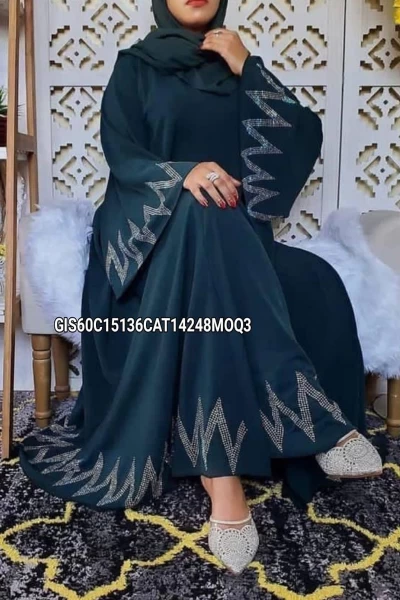 (MOQ 6 PCS) Niruban Abaya