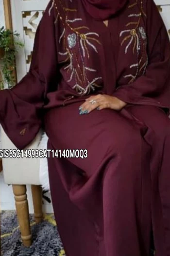(MOQ 6 PCS) Nawar Abaya
