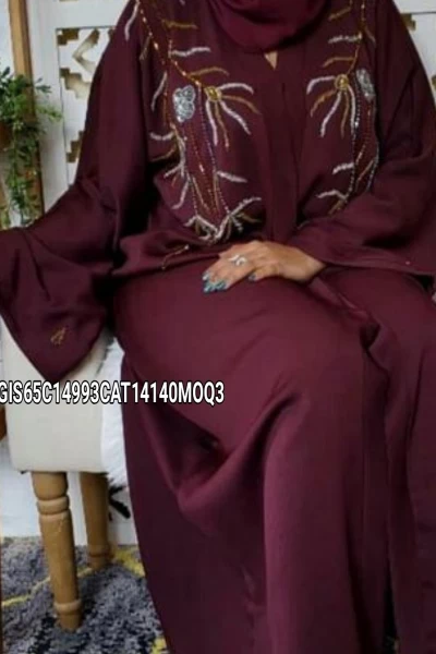 (MOQ 6 PCS) Nawar Abaya