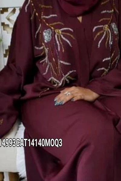 (MOQ 6 PCS) Nawar Abaya