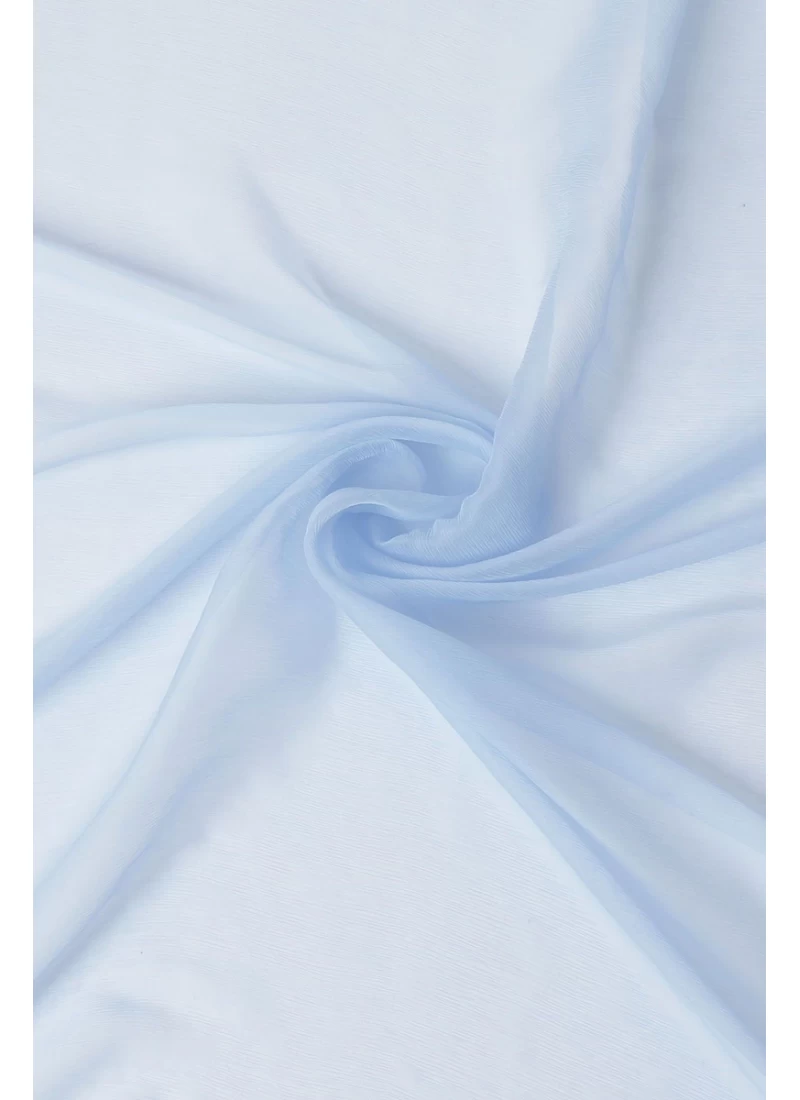 Baby Blue Chiffon Fabric
