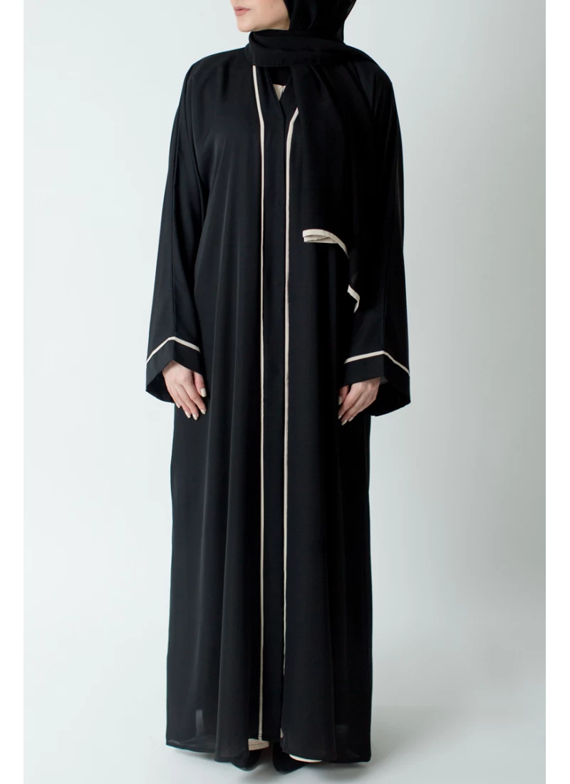 Classic Cut Black Abaya