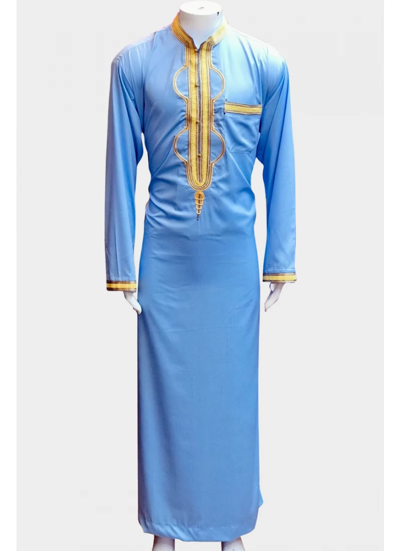 (MOQ 3 PCS) Alim Men's Thobe