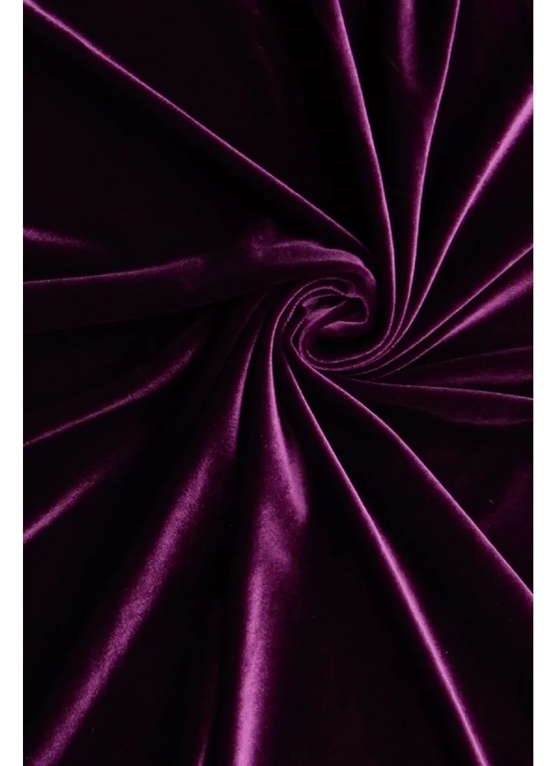 Eggplant Velvet Fabric