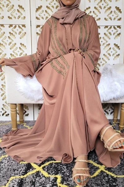 (6 Pieces Set) Bahira Abaya