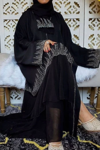 (6 Pieces Set) Barina Abaya