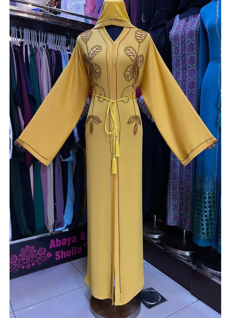  (MOQ 6 PCS) Flannel Abaya