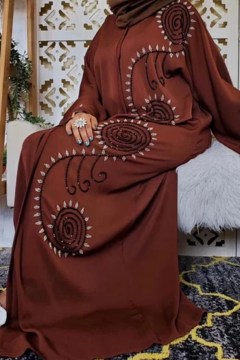 (MOQ 6 PCS) Saige Abaya