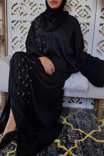(MOQ 6 PCS) Fashionable Abaya
