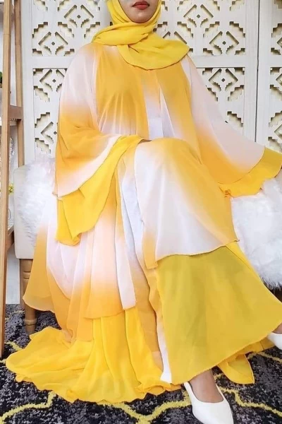 (6 Pieces Set) Takisha Abaya