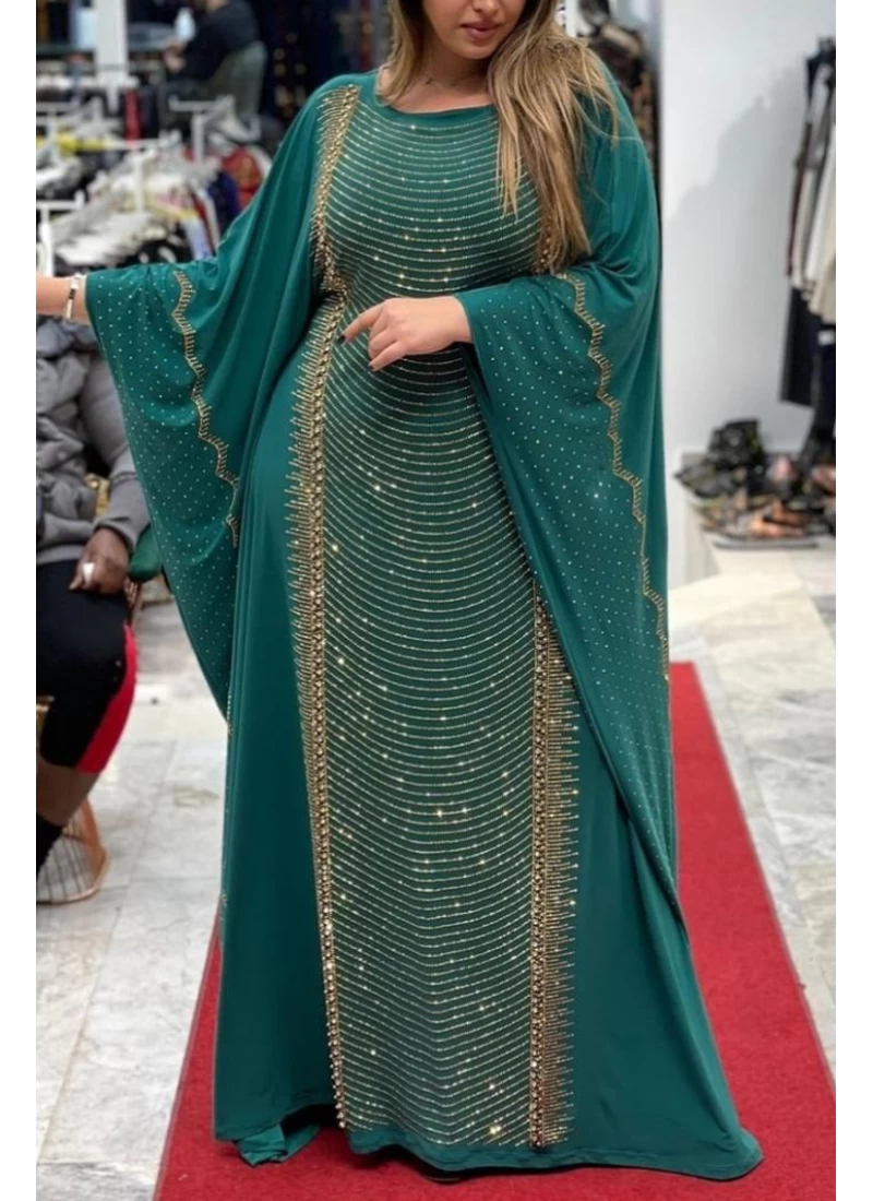 (3 Pieces Set) Green Farasha