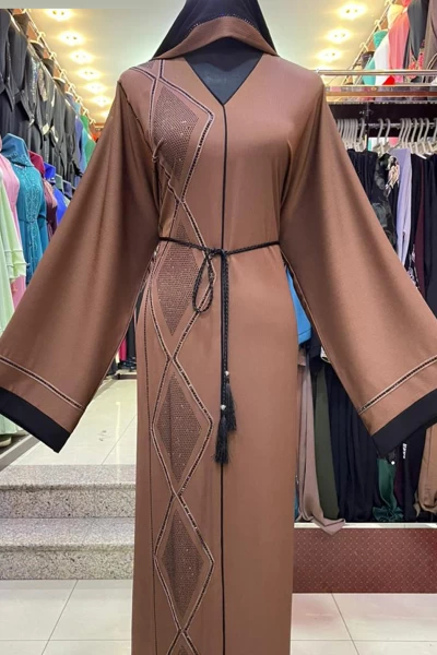 (MOQ 6 PCS) Vintage Abaya