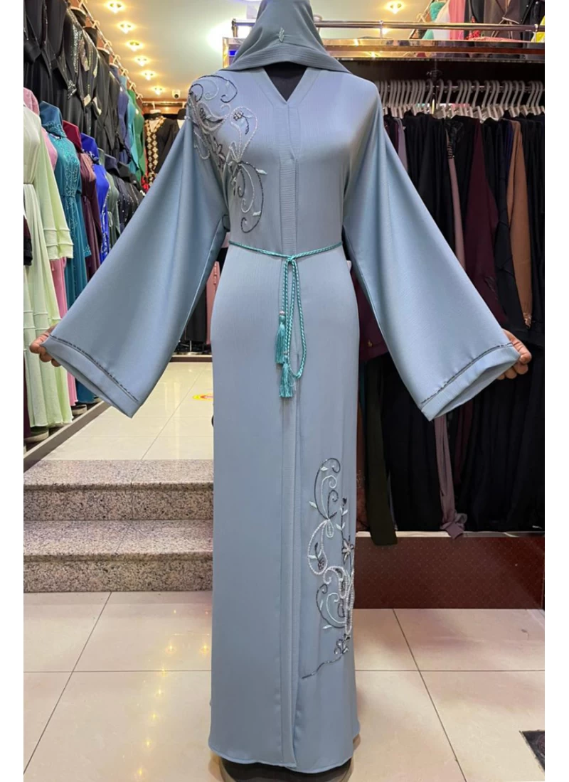(MOQ 6 PCS) Classy Stone Abaya